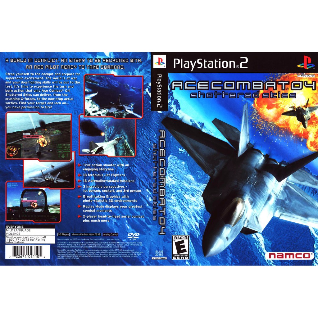 PS2 Ace Combat 4 Shopee Malaysia   91351f9dbd1e75e933aa2e407313e218