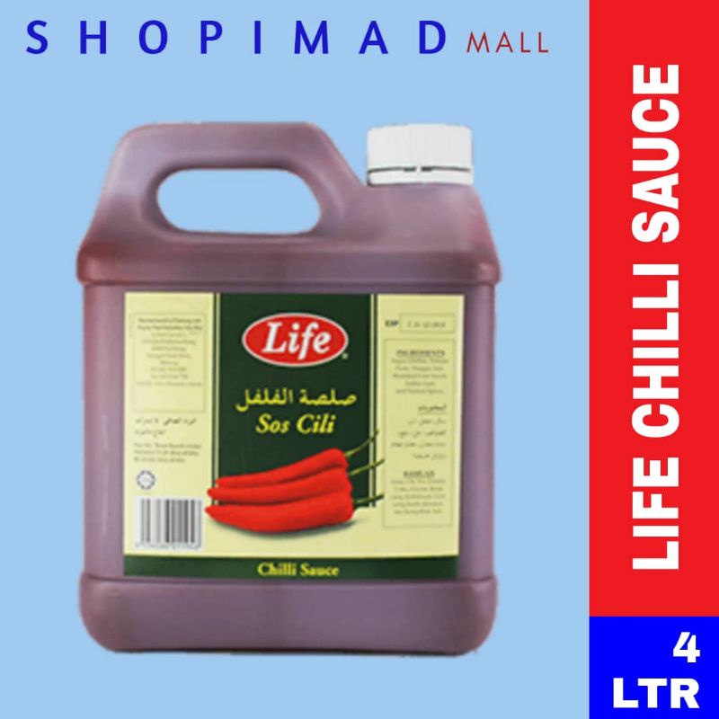 4LITER LIFE CHILLI SAUCE SOS CILI LIFE Shopee Malaysia