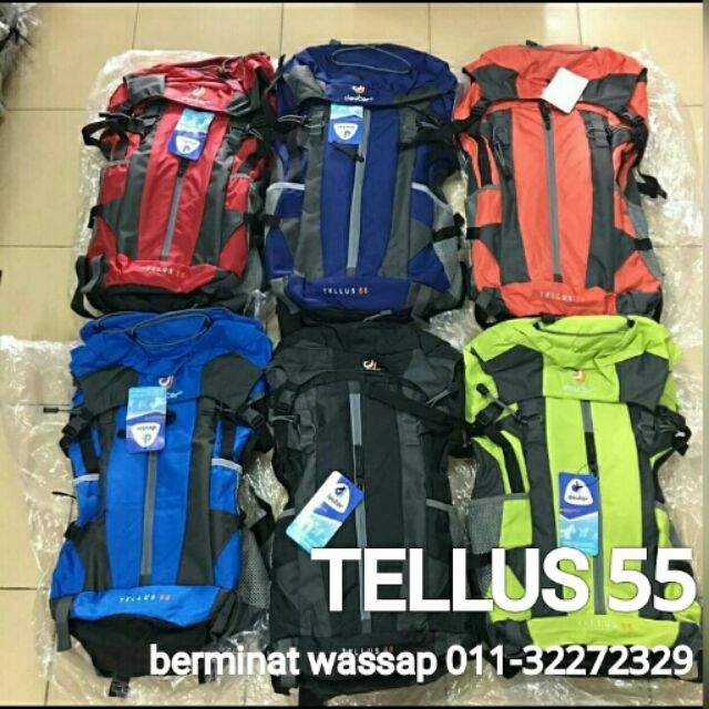 north face tellus 55