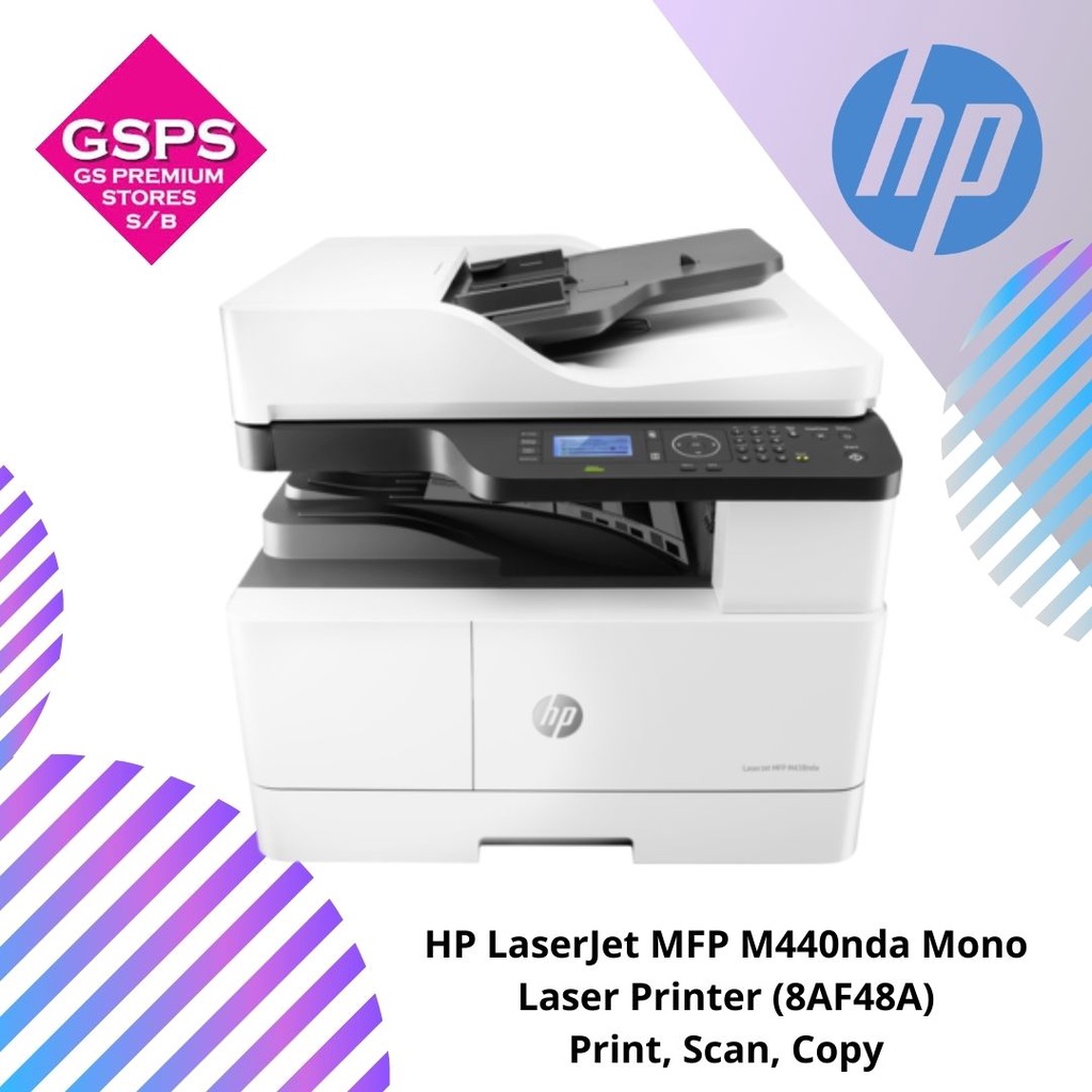 HP LaserJet MFP M440nda A3 Mono Laser Printer (8AF48A) Print, Scan, Copy Shopee Malaysia