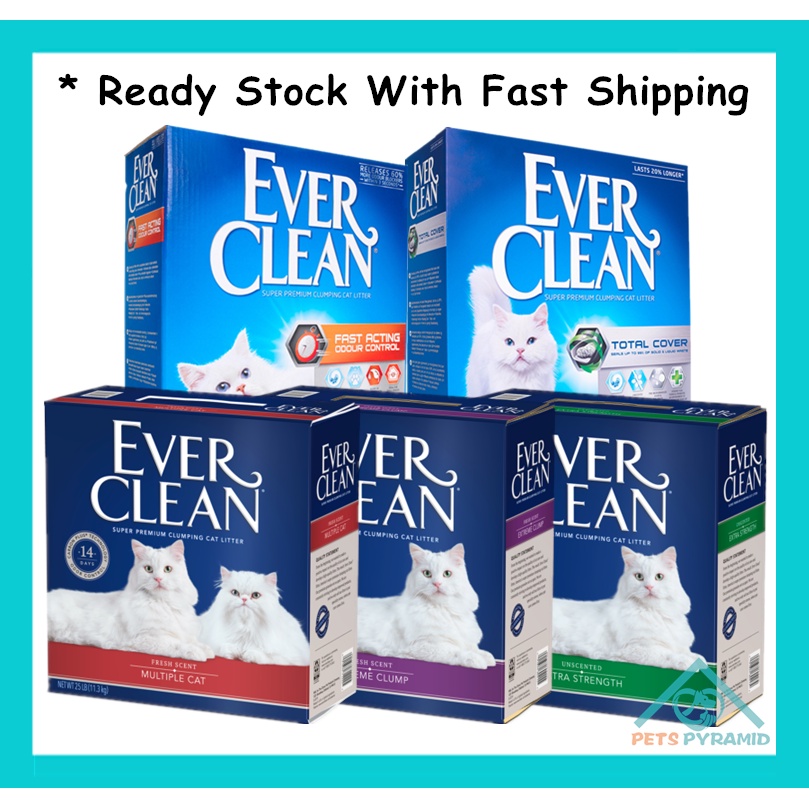 Ever Clean Super Premium Cat Litter Scented 10L / 11.3KG Pasir Kucing