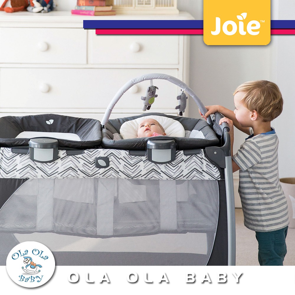 joie excursion change and rock travel cot