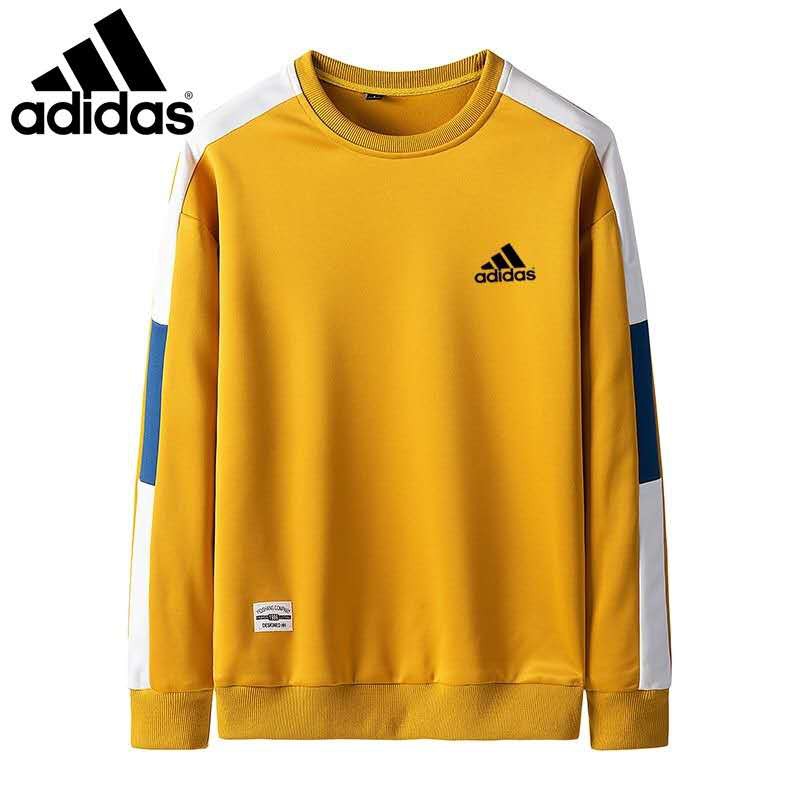yellow adidas sweatshirt womens