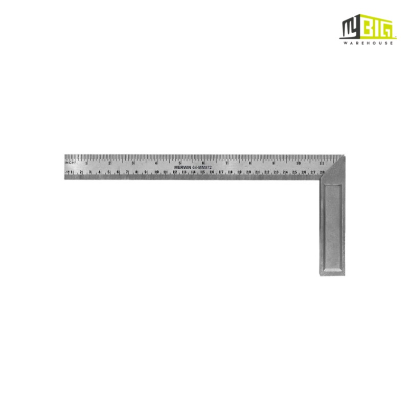 MERWIN TRY SQUARE L RULER ANGLE RULER PEMBARIS 6