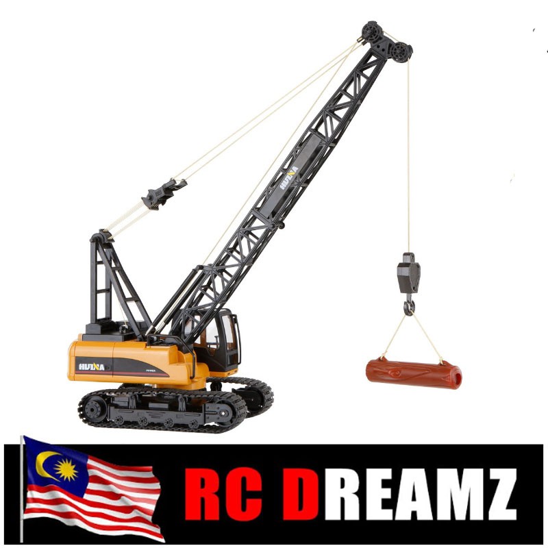 HUINA 1572 Scale 1/14 15CH 2.4G RC Alloy Crane Engineering Construction