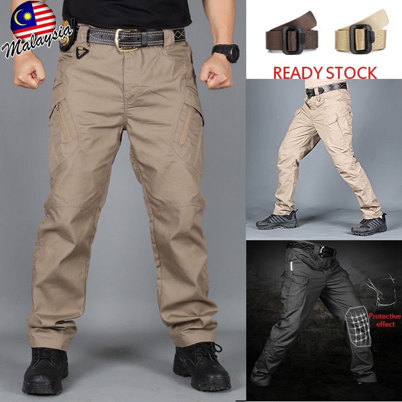 Plus Size Cargo Pants Men Slim Fit Hiking Pants Ix7 Tactical Pants