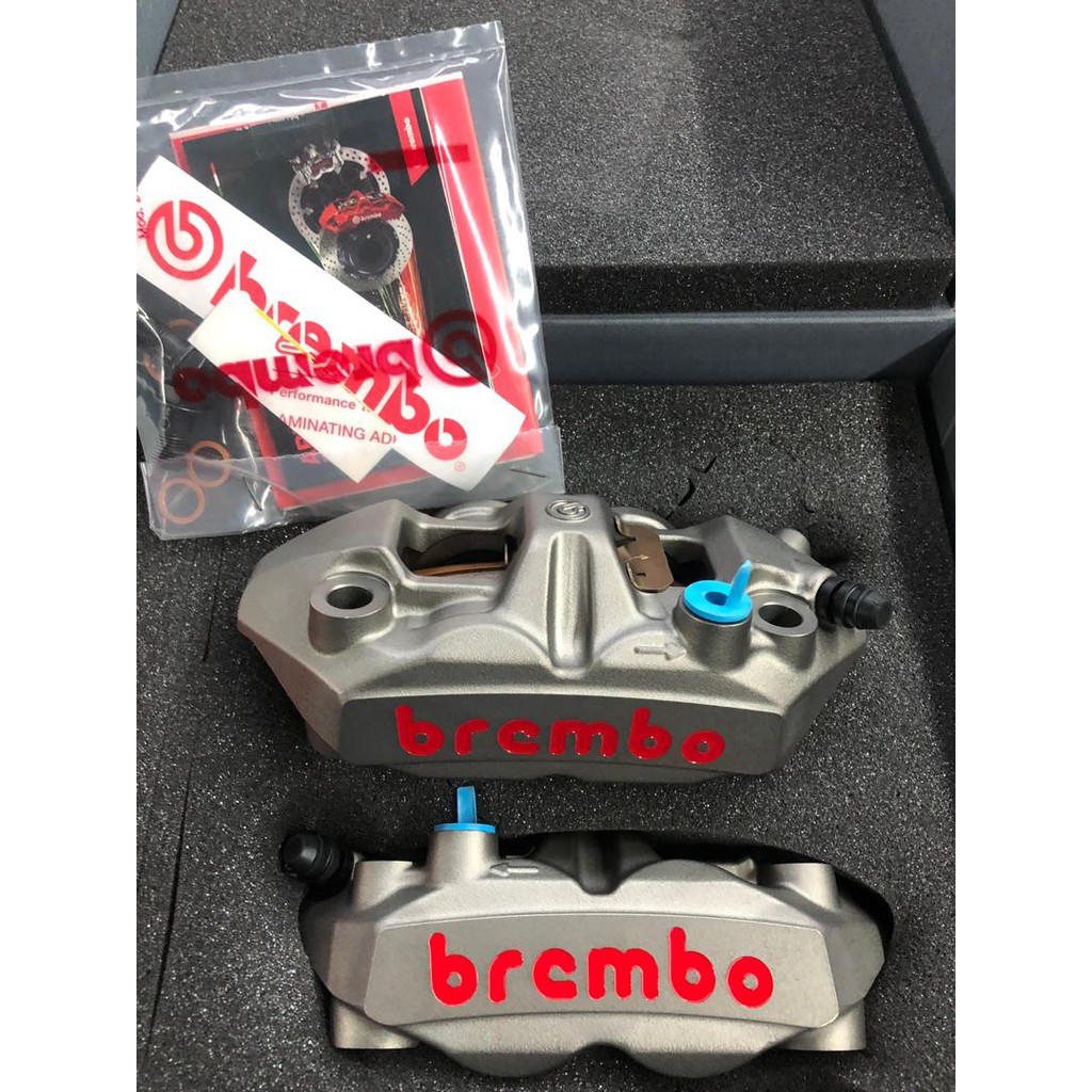 Brembo M4 108mm Caliper Set Shopee Malaysia