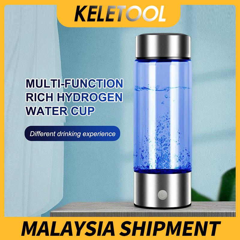 420ML Hydrogen water cup Rich Water Bottle Cup Hydrogens Generator Rechargeable Pure H2