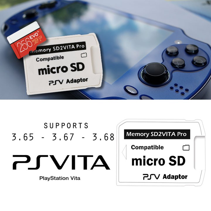 PS VITA 3.60 Henkaku Memory Card PSVITA SD2VITA PSV Micro SD 5.0