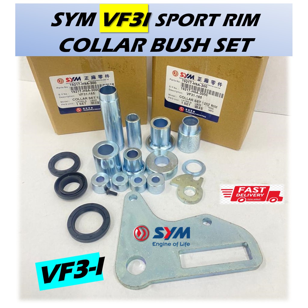 SYM VF3i Collar COLLER Bush Set Modify Pnp Sport Rim Y125z Y125zr Full ...