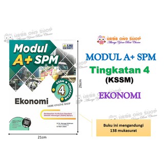 Buku Kerja Modul A+ SPM 2020 Tingkatan 4 KSSM All Subject 