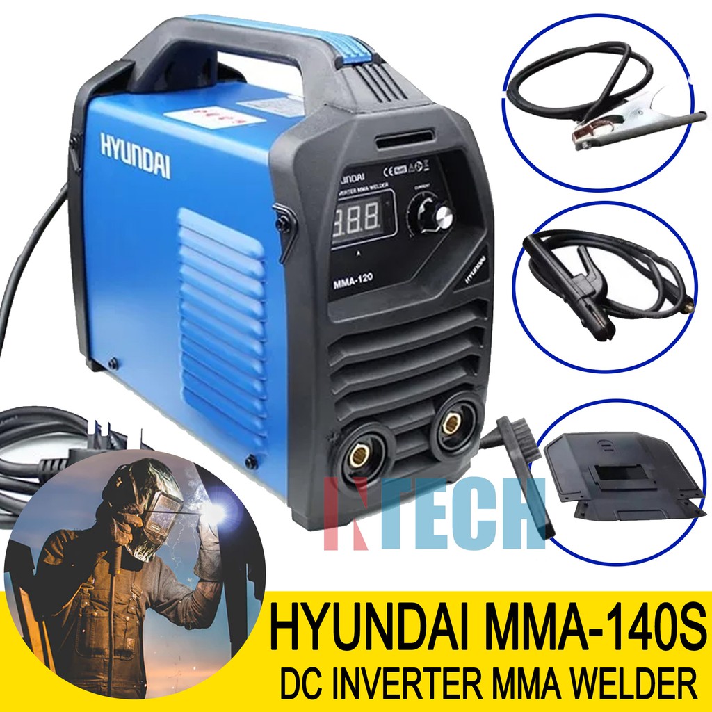HYUNDAI MMA140S DC INVERTER MMA WELDER MACHINE Shopee Malaysia