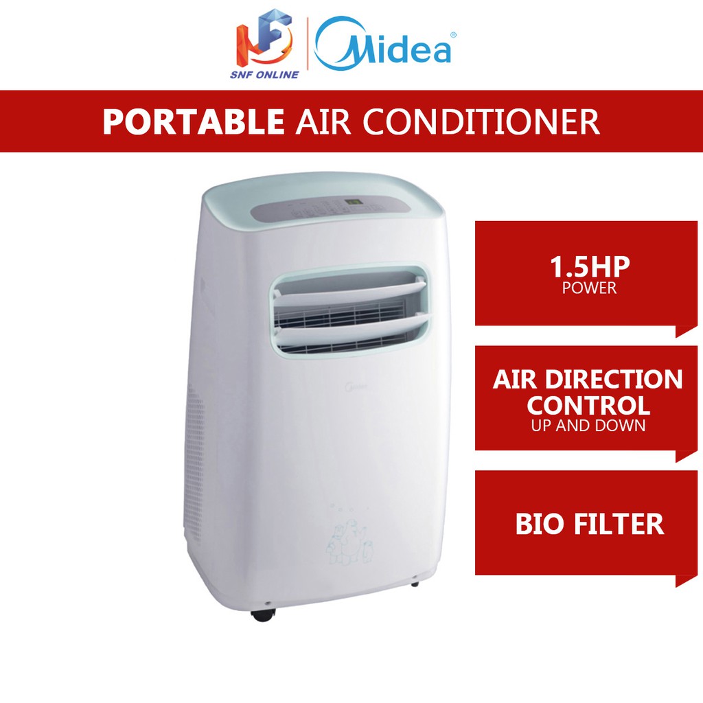 Midea Portable Air Conditioner (1.5 HP) MPF12CRN1 MPF12CRN1 Shopee