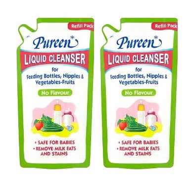 Pureen liquid cleanser (No Flavour) 550ml twin pack