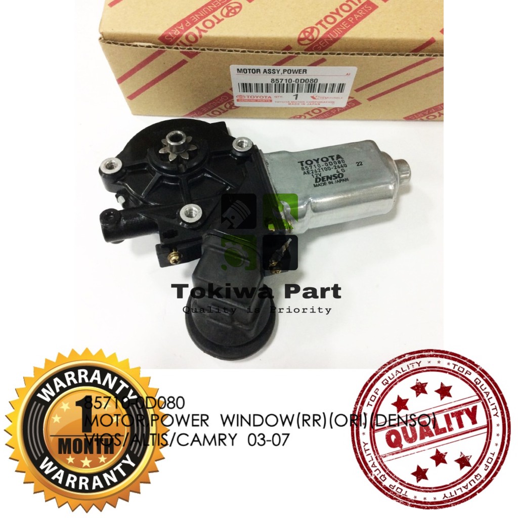 8571033120 Toyota Vios NCP42, Camry ACV30, Altis 2003 Power Window
