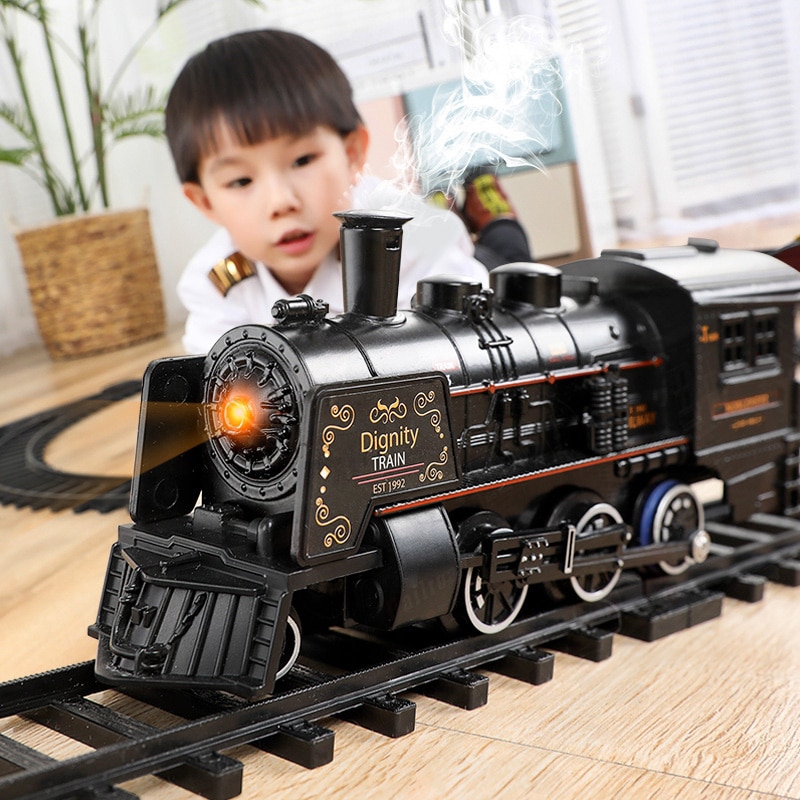 electric steam train set