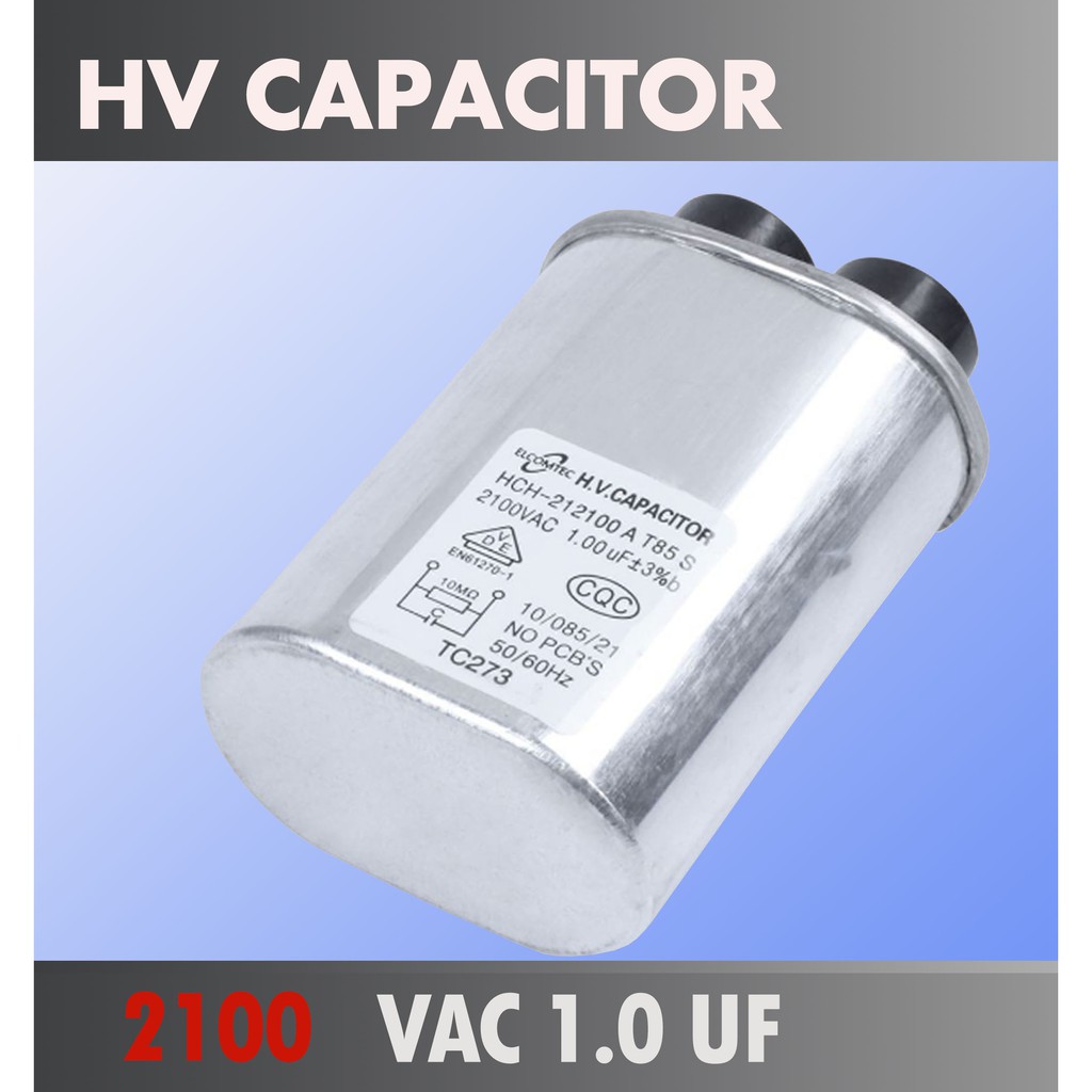 READY STOCK capasitor AC 2100V Microwave Oven High Voltage HV Capacitor