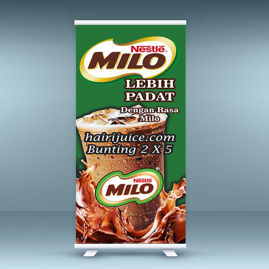 Milo Banner Bunting Dan Alas Meja Shopee Malaysia