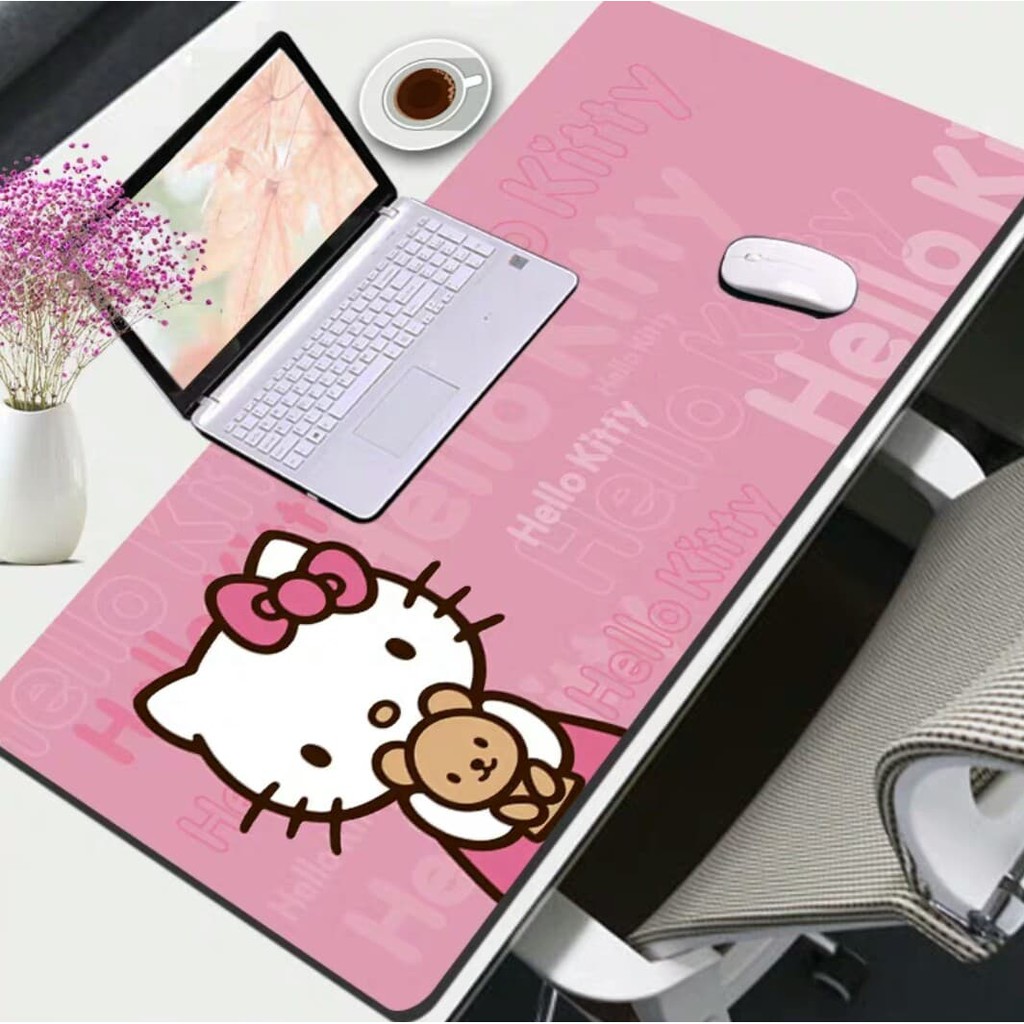 Cute Cartoon Hello Kitty Doraemon Mousepad Large Mouse Pad Multi ...