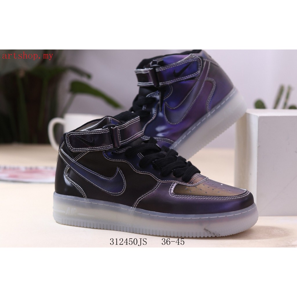 air force 1 mid purple