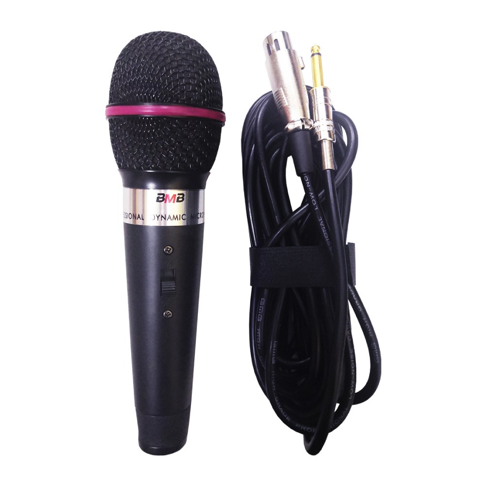 Bmb NK500 DYANMIC VOCAL MICROPHONE KTV Karaoke Microphone  (5M) CABLE (OEM)