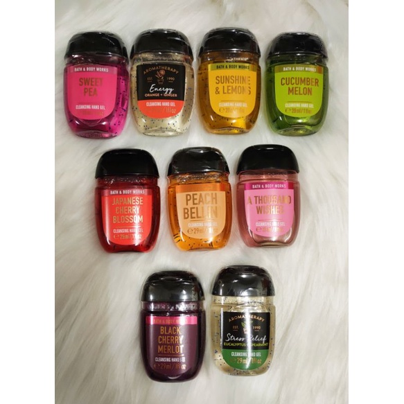 Bath And Body Works Pocketbac Hand Sanitizer Shopee Malaysia