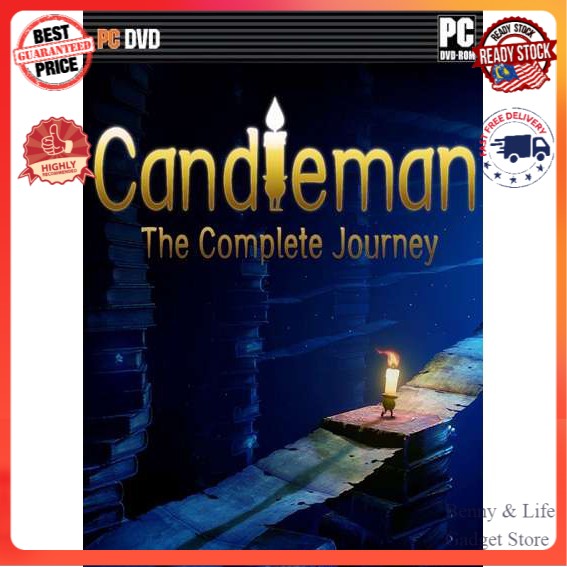 Candleman The Complete Journey Offline with DVD PC Games Shopee