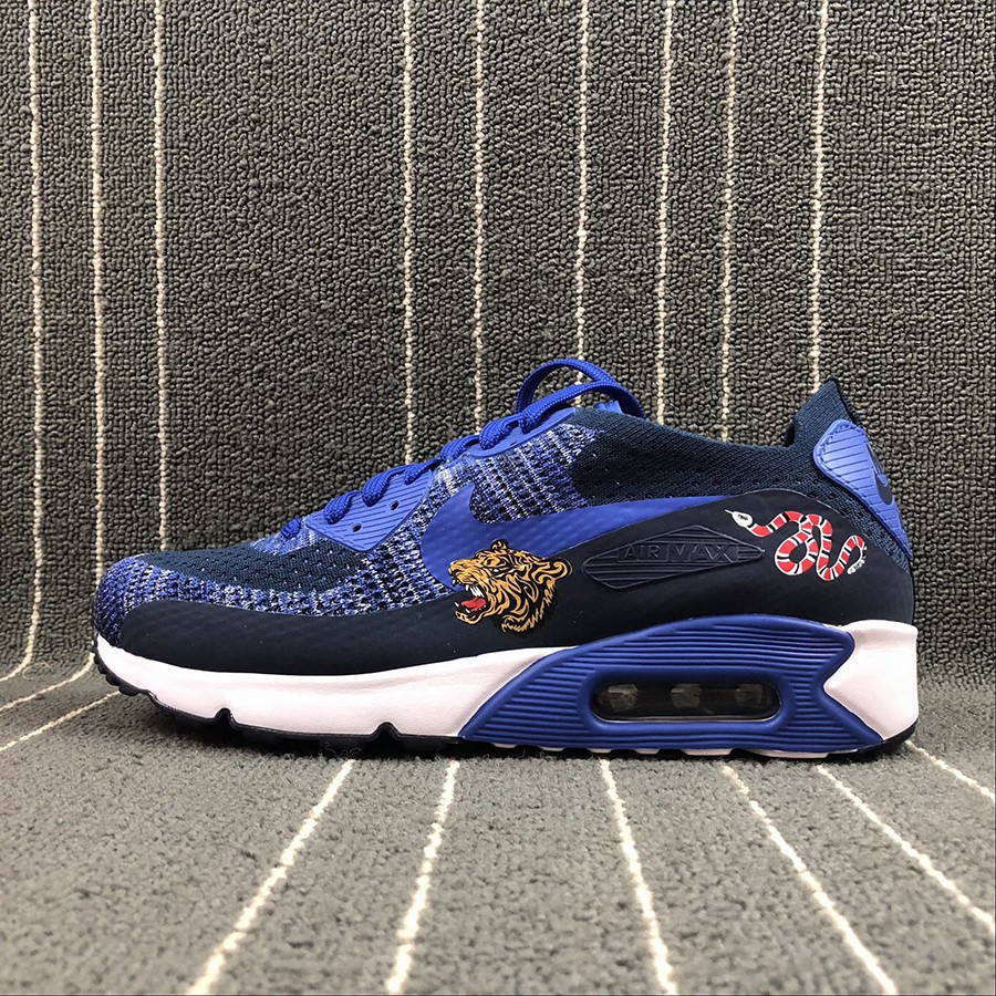 Nike Men's Air Max 90 Ultra 2.0 Flyknit Low Top Sneakers Nike Men's Air Max 90 Ultra 2.0 Flyknit Low Top Sneakers