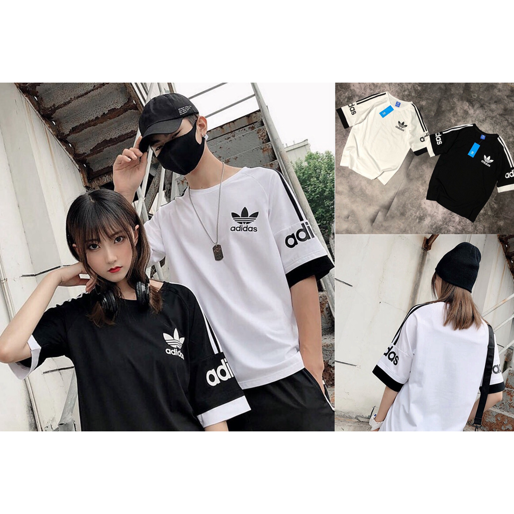 couple adidas shirt