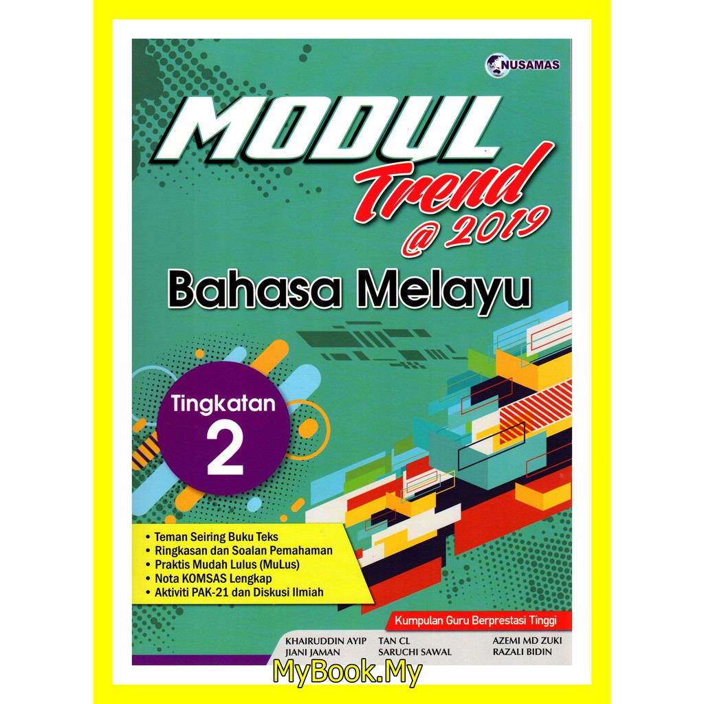 Myb Buku Latihan Modul Trend Tingkatan 2 Bahasa Melayu Nusamas Shopee Malaysia