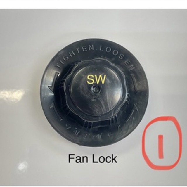 Original KDK / PANASONIC Fan Knob Lock & Fan Lock Spare Part Shopee Malaysia