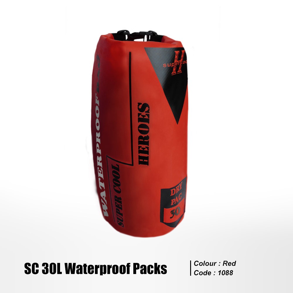 SC Ocean Pack Dry Bag Waterproof Storage Bag - 5L/10L/15L/20L/25L/30L (READY STOCK)
