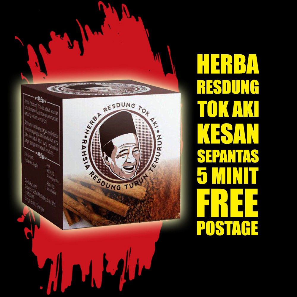 Ubat Resdung - Herba Resdung Terapi Tok Aki  Shopee Malaysia