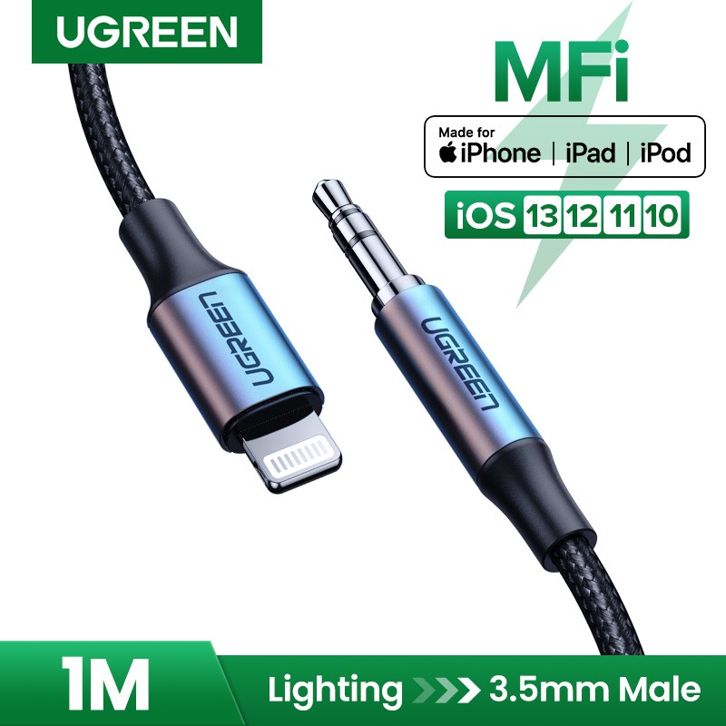 ugreen lightning to 3.5 mm