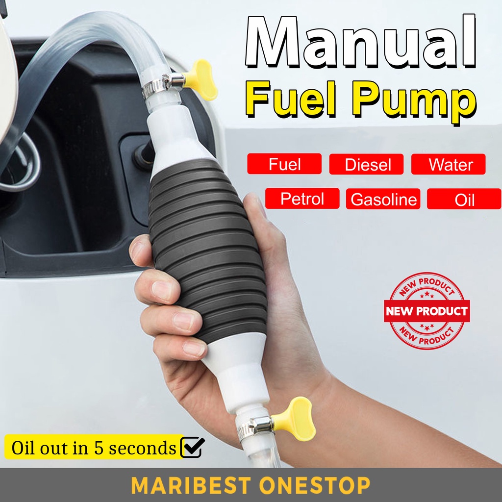 1PC Manual Oil Pump Oil Sucker Pump Manual Water Pump Hand Siphon Pump