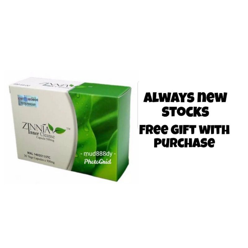 Vtox Zinnia Inner Cleanse 500mg Exp 12 2022 Same Day Shipping For Orders Before 1pm Shopee Malaysia