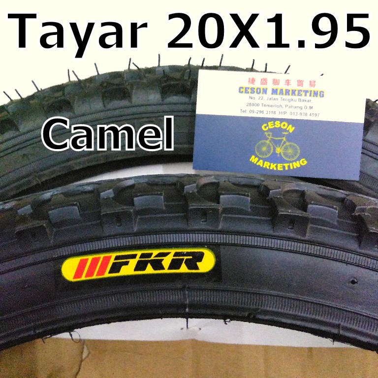 Tayar Tuib Basikal 20x1 95 Kualiti Tyre Tube Bicycle 20 Inch Shopee Malaysia