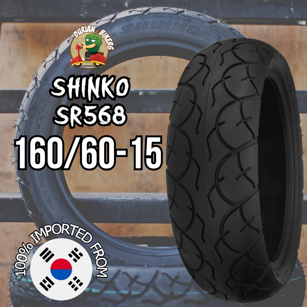 Korea Shinko Tires Sr568 160 60 15 160 60 15 160 60x15 160 60 15 Michelin Maxxis Pirelli Bridgestone Dunlop Shopee Malaysia