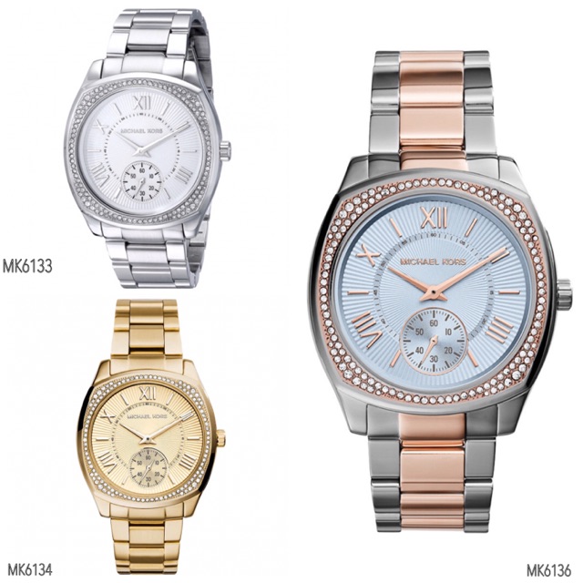 michael kors bryn stainless steel watch