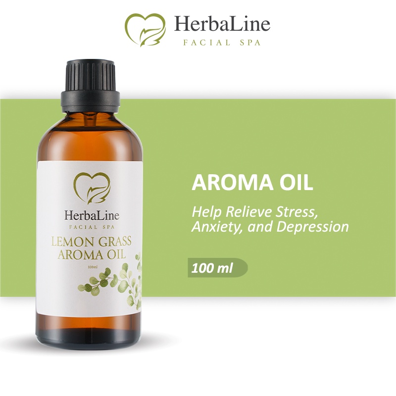 [Aroma Oil] HerbaLine Lemongrass Aroma Oil (100ml) || Essential Oil Aromatherapy Oil 精油 香精油