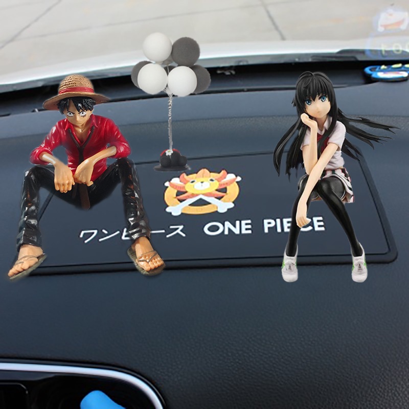 One Piece figure Luffy Yukino Kereta Aksesori car interior mount ...
