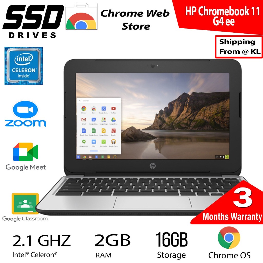 HP Chromebook 11 G4 Education Edition for Students & School Support