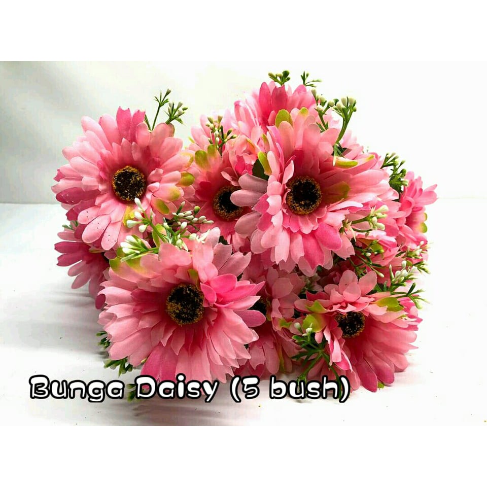 Af01 5 Heads Artificial Daisy Bunga Daisy Shopee Malaysia