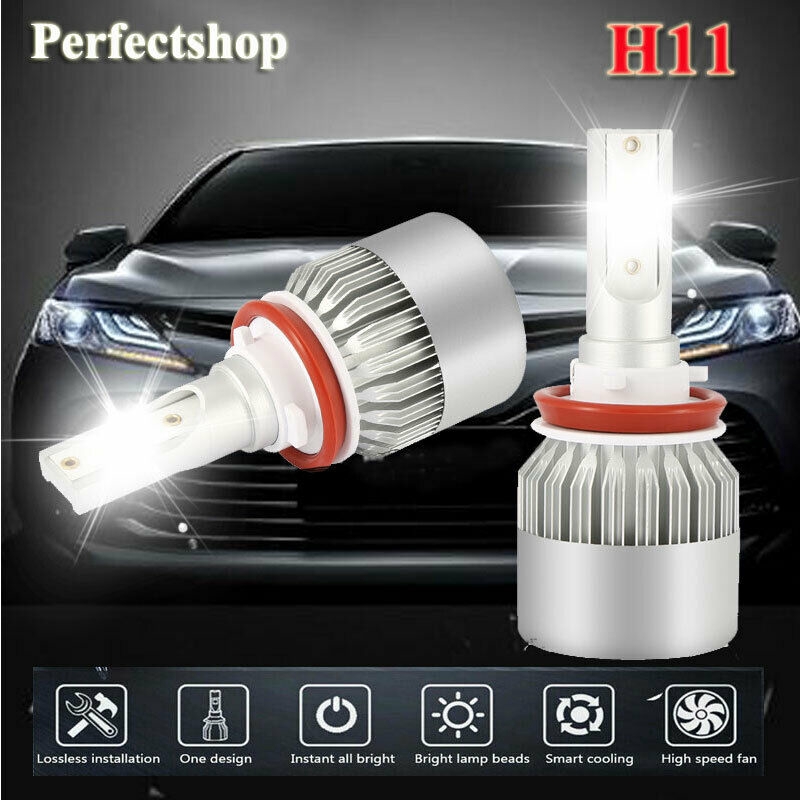 4-Side 9007 HB5 1800W 270000LM LED Headlight Kit High//Low Beam Bulb Canbus 6000K