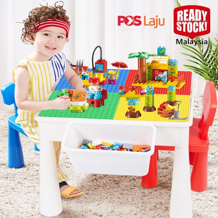 kids building block table