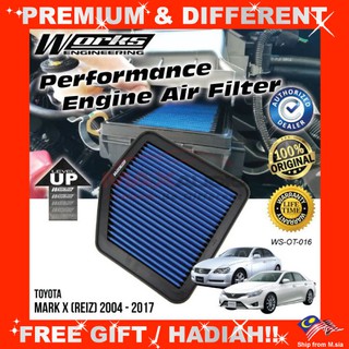 PERODUA MYVI 1.0 Works Engineering Washable Reusable Drop In Air 