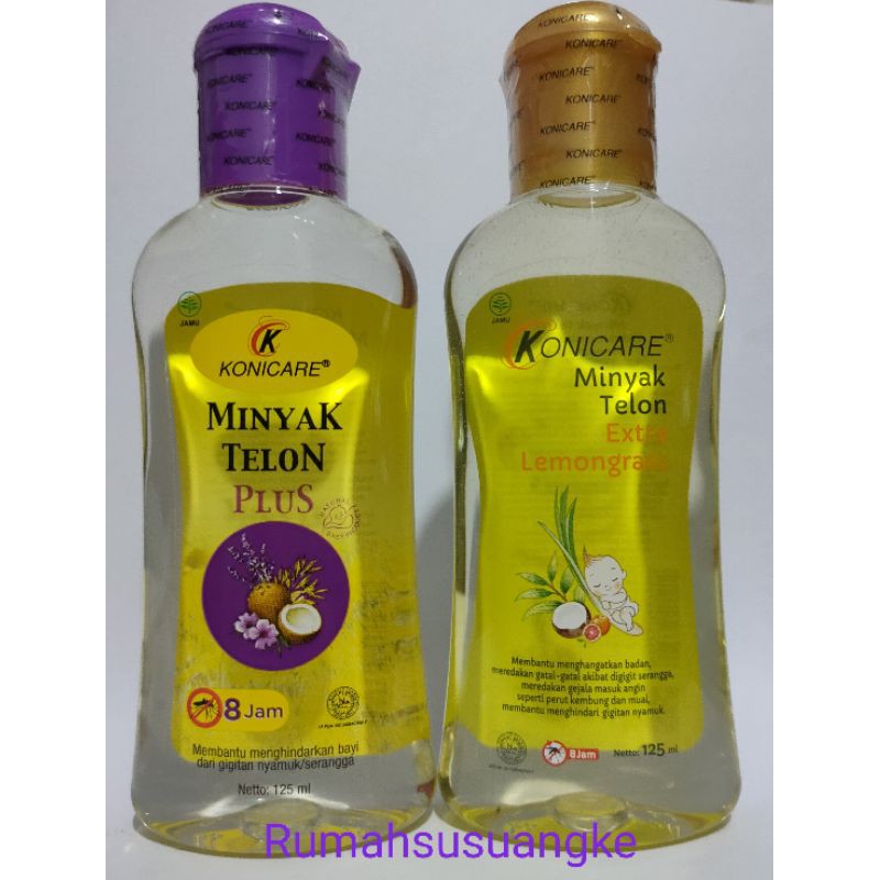 Konicare Telon Plus Extra Lemongrass 125 Ml Shopee Malaysia