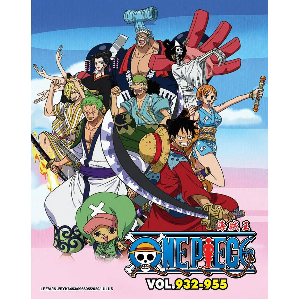 One Piece Vol 932 955 Box 30 Wan Pisu Pirate King 海贼王 Japanese Anime Dvd Shopee Malaysia
