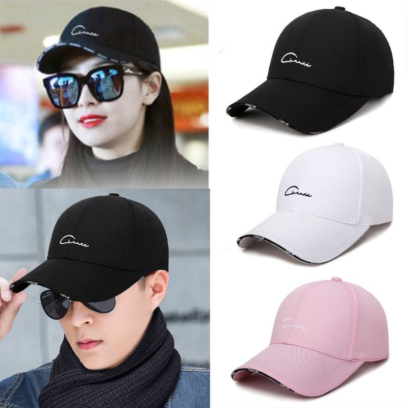 Hats Men and Women Baseball Caps Korean Sun Hats Travel Sunscreen Caps