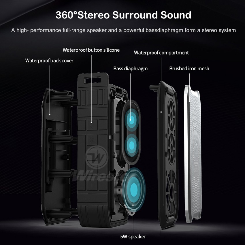 waterproof surround sound system